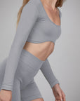 Long Sleeve Curve Seamless