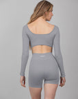 Long Sleeve Curve Seamless